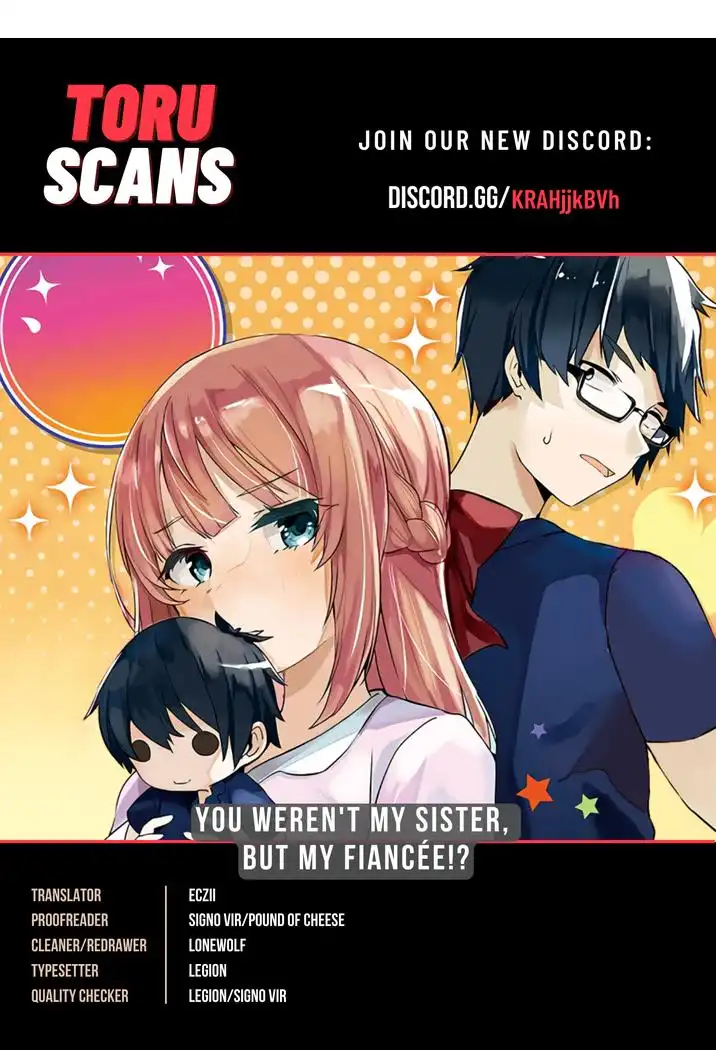 You weren't my sister, but my fiancée!? Chapter 5 1